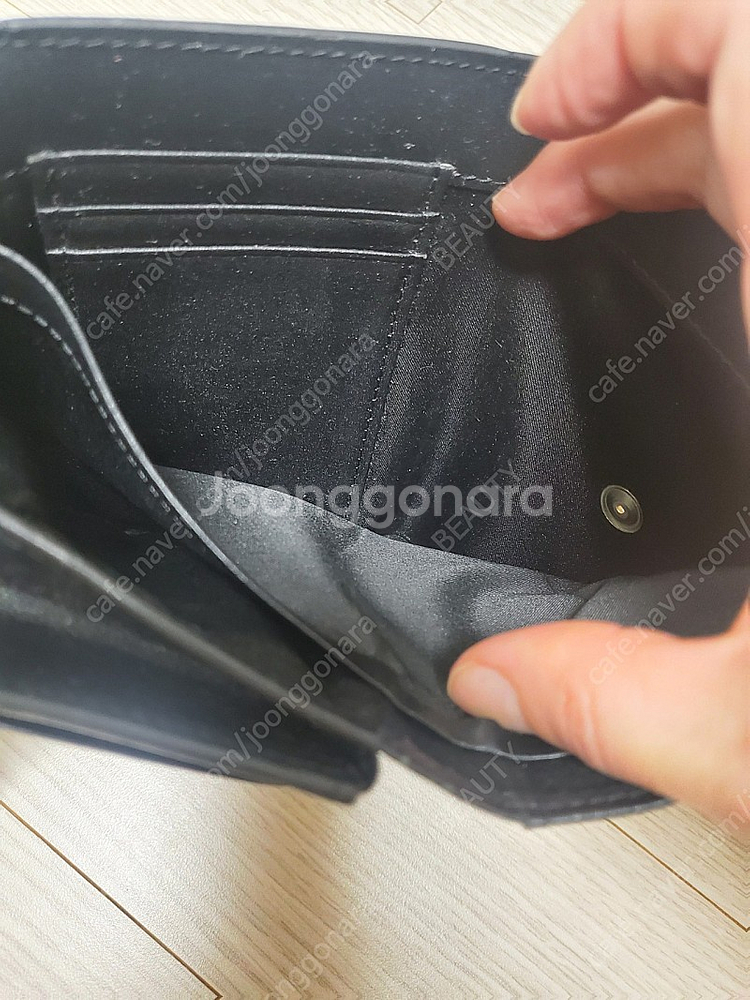 루이까또즈 반지갑 블랙--5