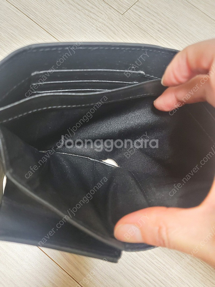 루이까또즈 반지갑 블랙--6