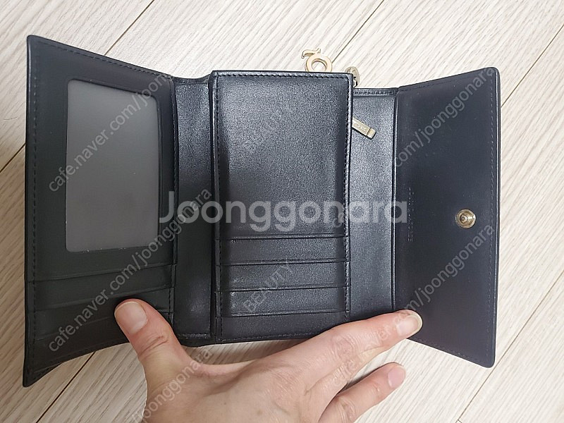 루이까또즈 반지갑 블랙--8