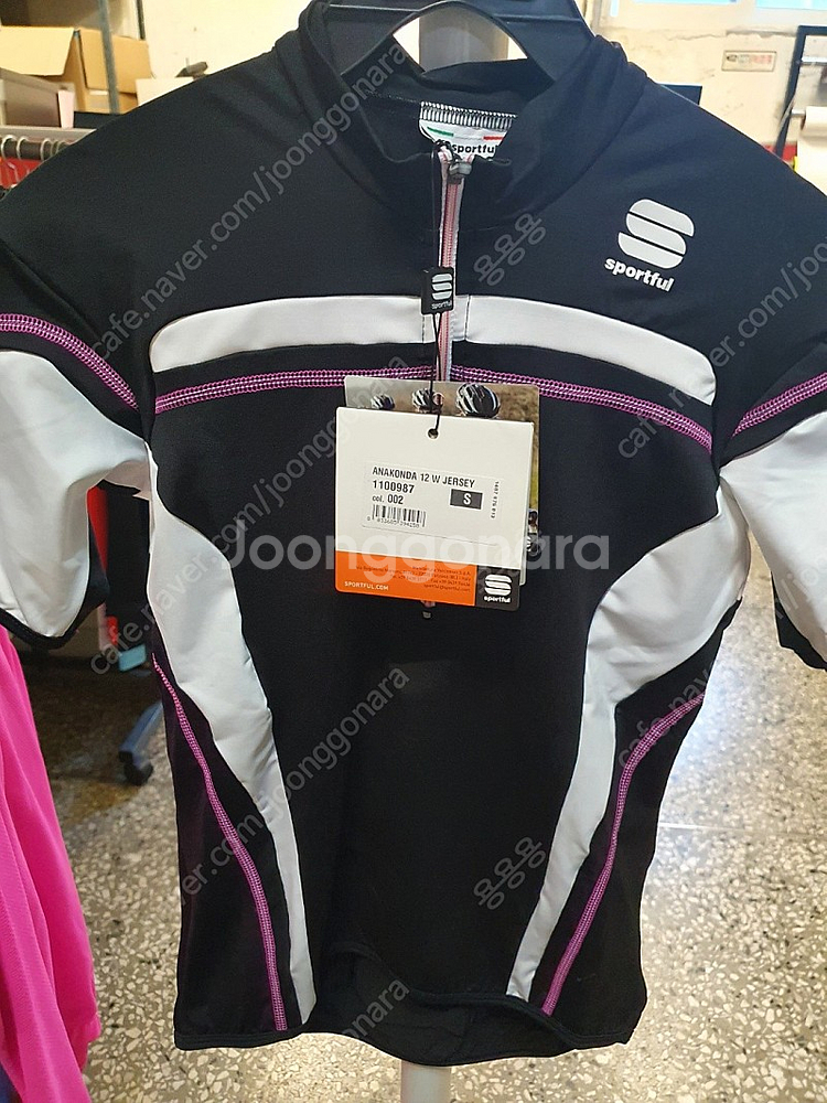 Sportful Anakonda스포츠풀 아나콘다 여성반팔저지 여성져지 여성의류 자전거의류 여성상의 여성반팔 여성:S...--1