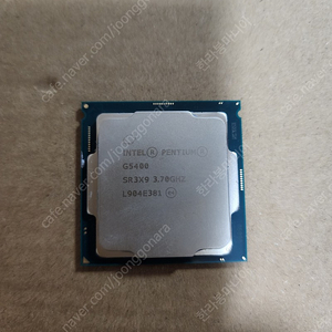 G5400 펜티엄 CPU 팝니다 단품