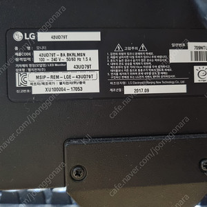 LG 4K 모니터 43UD79T