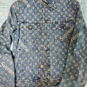 Shop Louis Vuitton MONOGRAM 2021-22FW Monogram dna denim jacket