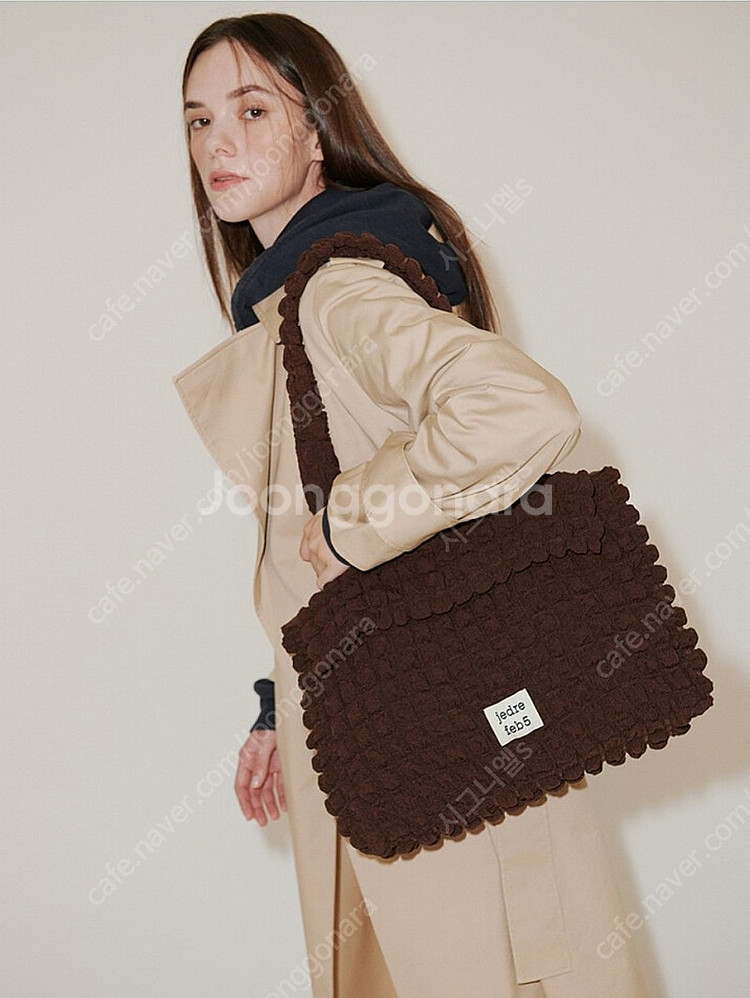 JEDREFEB5 제드레페브5 숄더백 브라운 화이트--0