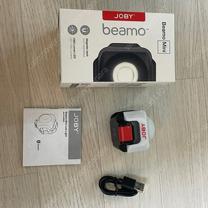 JOBY Beamo Mini LED조명_새상품