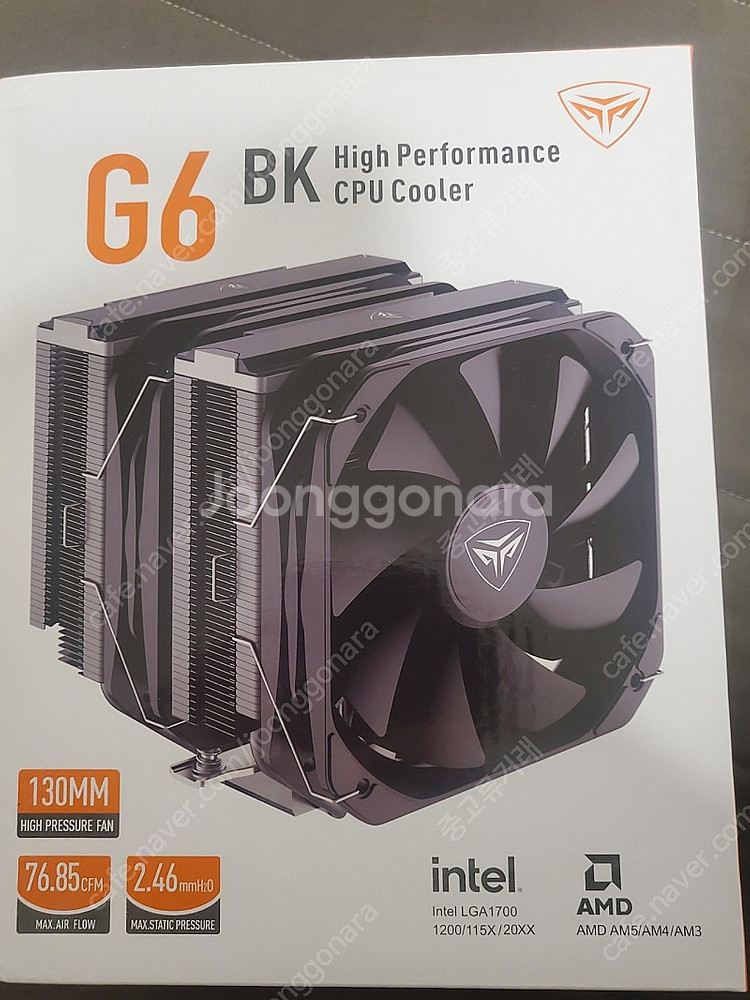 PCCOOLER G6 대장급 공랭 쿨러 | CPU/메인보드 | 중고나라
