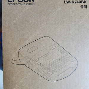 앱손 라벨프린터 LW-K740BK 팝니다