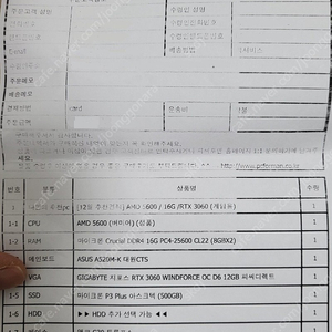 기가바이트 rtx3060 windforce oc 12gb팝니다~