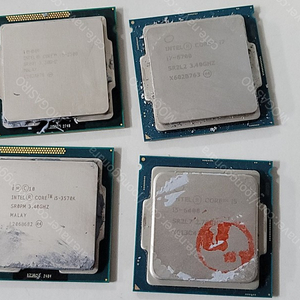 CPU I5 2500 3570K I5 6400 I7 6700 팝니다.