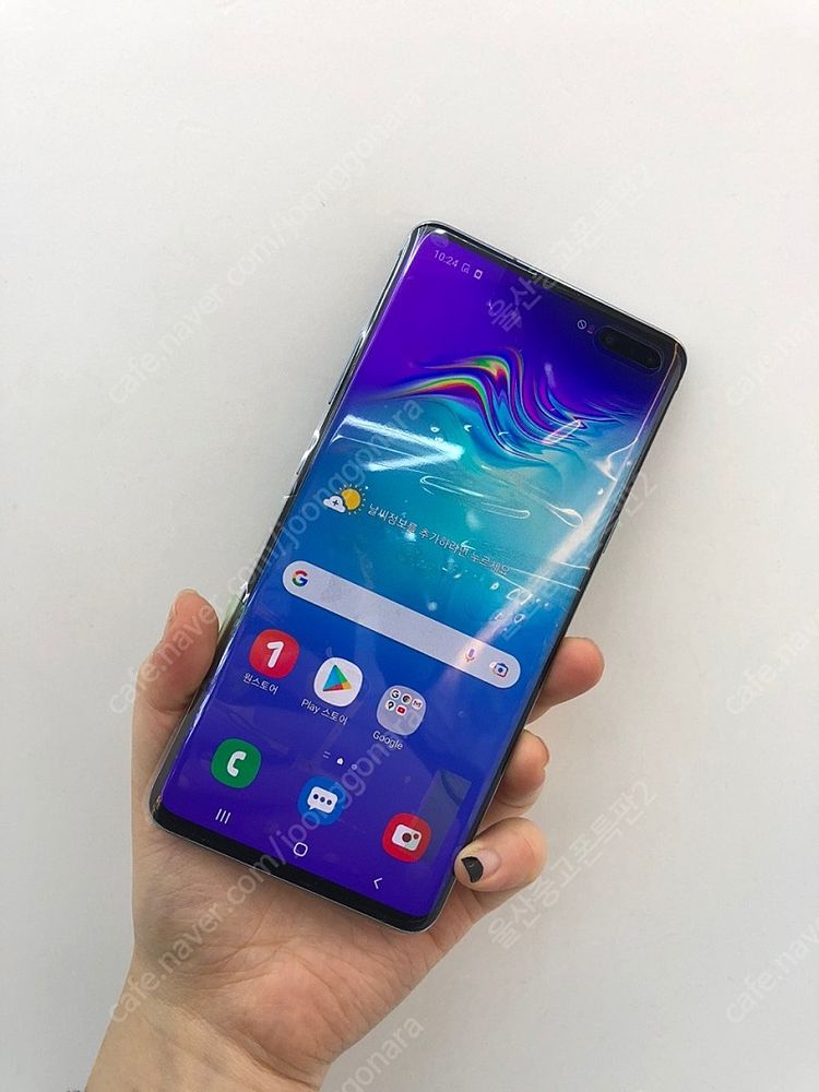 77572 센터판리퍼폰 갤럭시S10(G977) 블랙 256GB 판매합니다--2