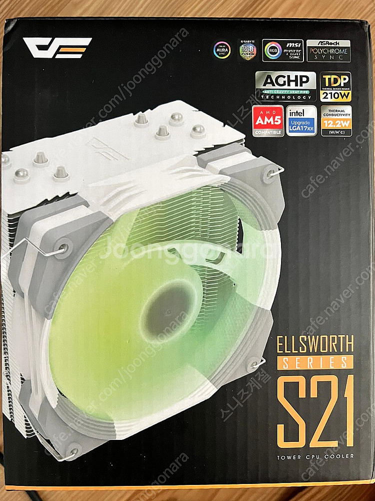 다크플레시 Ellsworth S21 화이트 시피유쿨러 ...--0