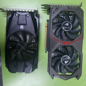 gtx 1050ti 갤럭시,컬러풀 2개 팝니다.