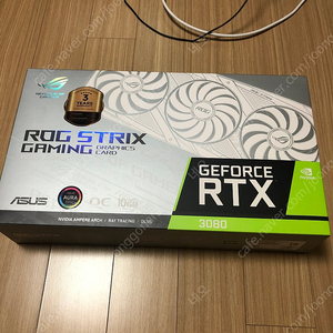 ASUS ROG STRIX 3080 white 화이트 판매합니다