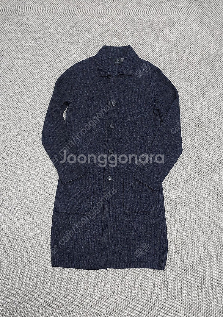 (정품) 아르마니 롱가디건 / 챠콜컬러 / 신세계 / 버버리 로로피아나 / S (95)--3