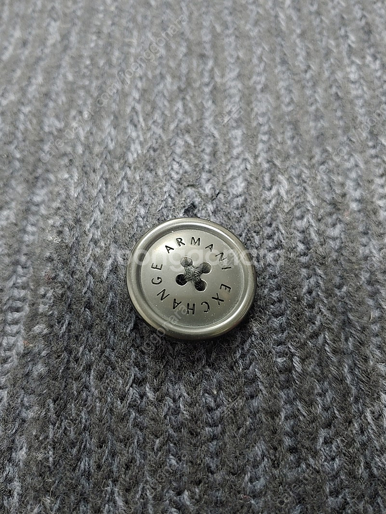 (정품) 아르마니 롱가디건 / 챠콜컬러 / 신세계 / 버버리 로로피아나 / S (95)--5