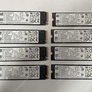 (미사용) M.2 NVMe 2280 ssd 256G 판매합니다