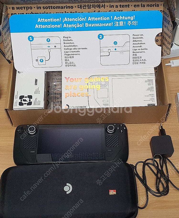 코모도 정품 64기가 스팀덱 +512gb sd 팝니다--0