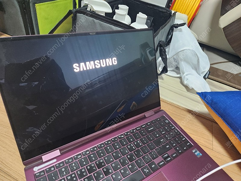 삼성 갤럭시북2프로360 NT950QED-KD72D 팝니다. (박스구성품 전부 있음)--0