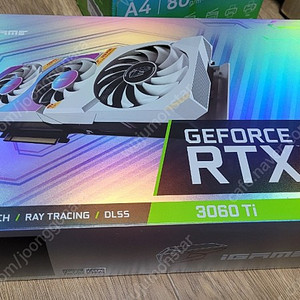 그래픽카드 RTX3060TI 4개(기가바이트2개,IGAME1개,EVGA1개) 팝니다