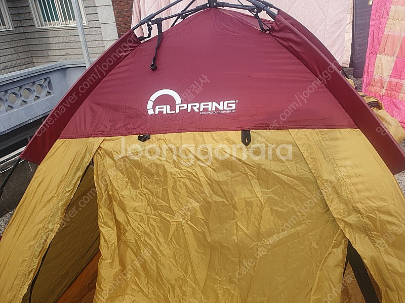 ALPRANG 3~4인용 원터치 텐트--3