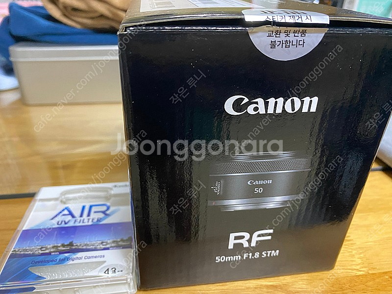 Canon RF 50mm F1.8 STM 새제품 판매--2