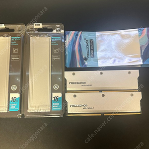 DDR5 에센코어 클레브 (KLEVV) M다이 16기가 두개 + 방열판 램 / 메모리 / 총 32GB