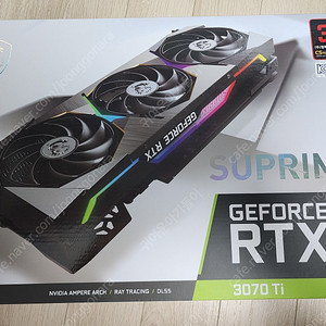 rtx3070ti 슈프림 팝니다