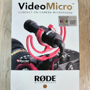 로데 비디오마이크로 Rode Video Micro 박스풀