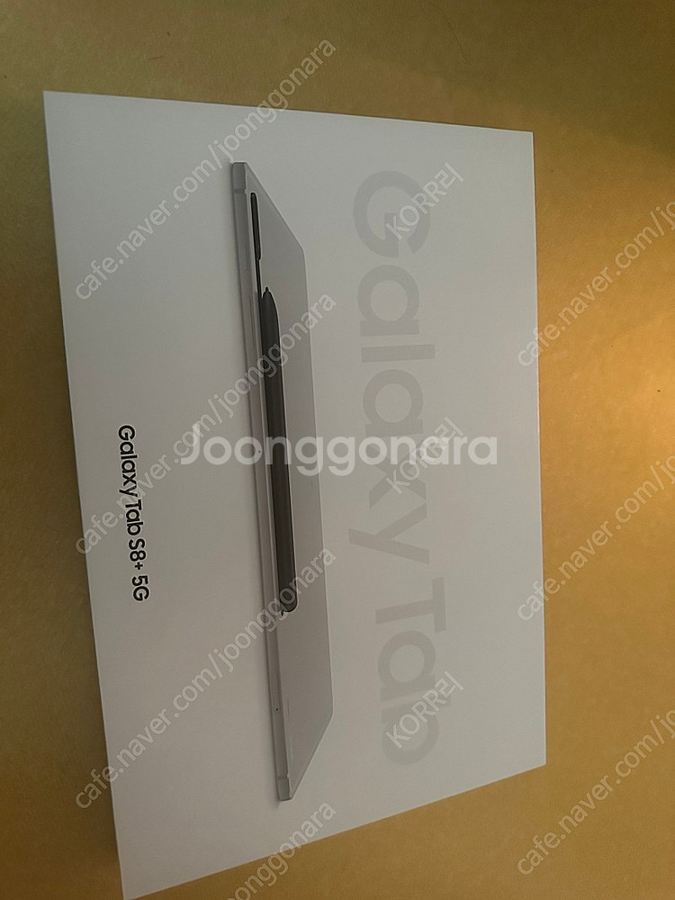 갤럭시탭 s8+ 128g 5g 실버 판매합니다--0