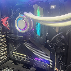 코잇 I9-13900KS SP107, 피씨디렉트 Z690 어로스 익스트림(AORUS EXTREME), 리안리 갤러헤드 AIO360 유니팬에디션 화이트, 킹스톤 퓨리 DDR5 480