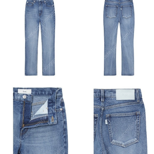 던스트 부츠컷 데님 바지(새제품), ESSENTIAL SEMI BOOT-CUT JEANS BRUSHED BLUE_UDPA3A206B2 M사이즈