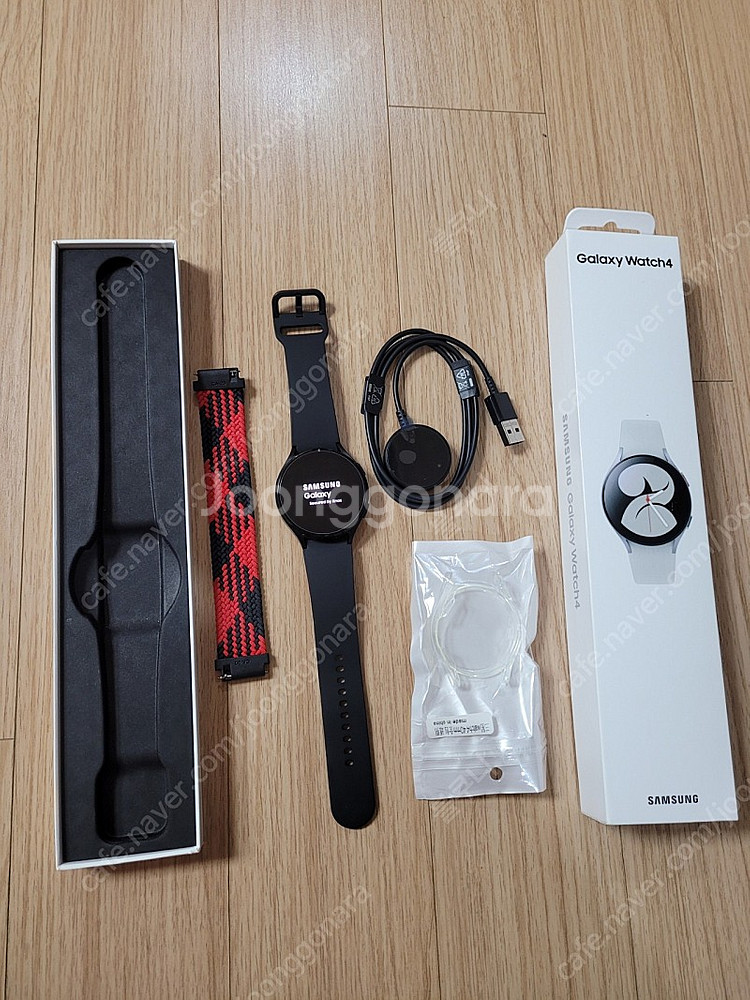 갤럭시 워치4 44mm 블투 S급--5