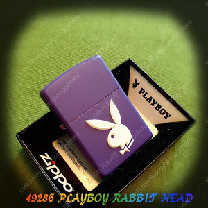 정품 미개봉 새 지포라이터 49286 PLAYBOY RABBIT HEAD