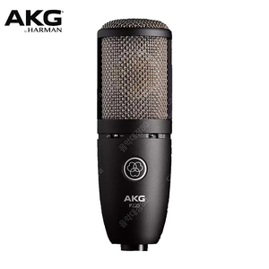 AKG P220 컨덴서 마이크 스튜디오 홈레코딩 보컬 녹음 콘덴서 마이크 팝니다~