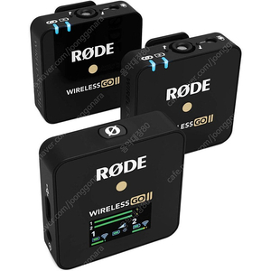 로데 와이어리스고 2 RODE WIRELESS GO 2 2채널 카메라용 무선마이크 2개 팝니다~