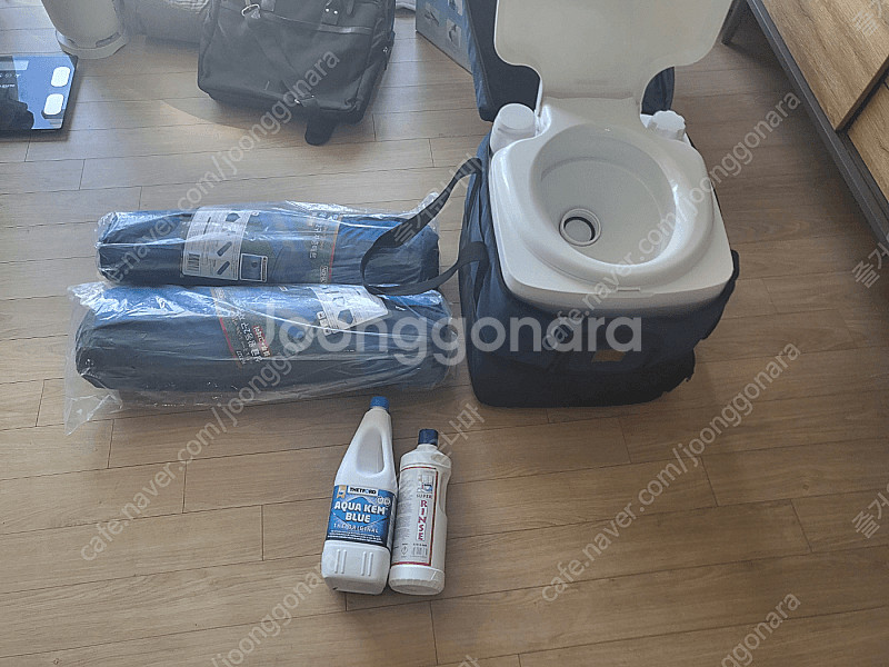 포타포티 풀셑 팝니다(휴대용화장실)--0
