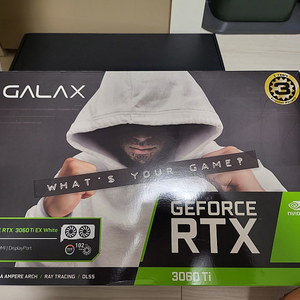 갤럭시 지포스 getforce 3060 ti ex white