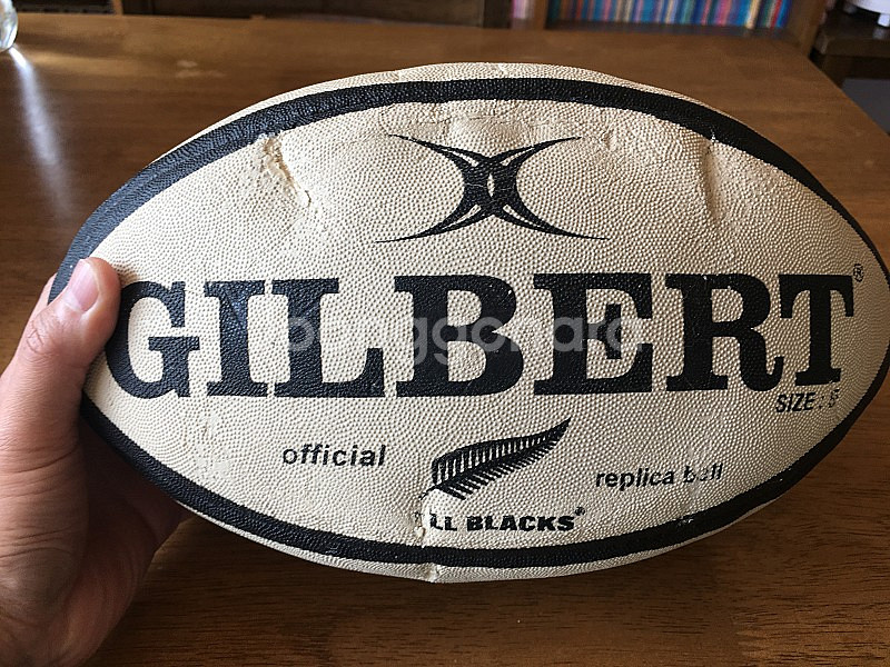 뉴질랜드 럭비 all blacks(올블랙스) 럭비공 팝...--1