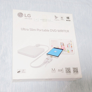LG DVD 플레이어 팝니다 노트북 태블릿에서 읽기 쓰기 가능