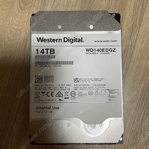 wd 14t 화이트 hdd 판매합니다.