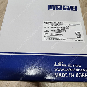 LSLV0040G100-2EONN(SV037iG5A-2대치품)ls산전 5HP 인버터 미사용품 저렴 판매 합니다.