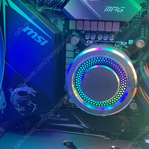 10850k + msi z490 게이밍엣지 + 리안리 갤러해드 360 일괄 판매