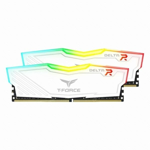 개인) 노채굴 팀그룹T-Force DDR4 16G 25600CL16 Delta RGB 8Gx2 화이트