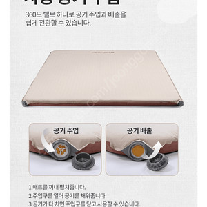 네이처하이크 자충매트 더블 6cm 2개