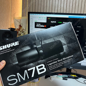 Shure SM7B / sE DM1 dynamte프리앰프 풀박 판매합니다!