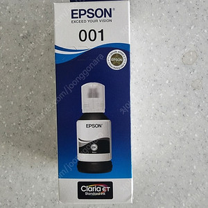 EPSON 엡손 정품잉크 C13T03Y100 검정 미개봉상품입니다.