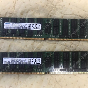 ECC DDR4 2133P 램 32g 2개 팝니다