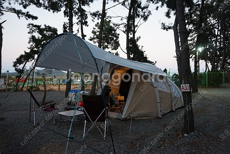 퀘차 데카트론 에어텐트 에어세컨즈 4.1 (타프 판매 완료) 텐트만--0