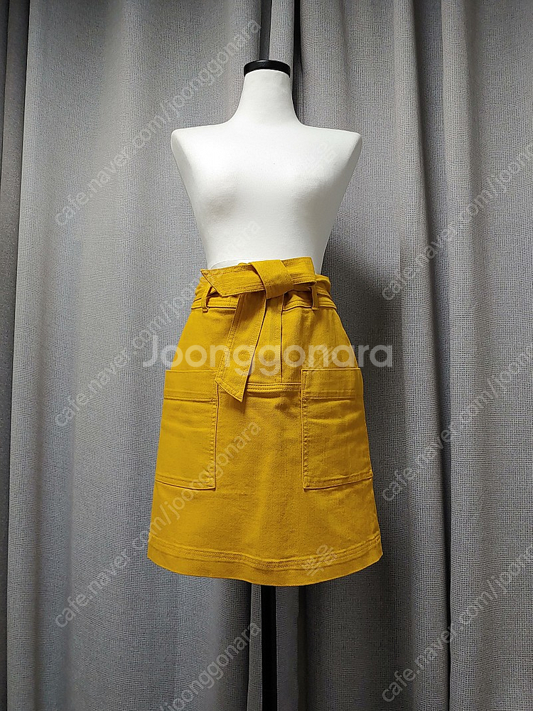 (정품) 토리버치 데님 스커트--1