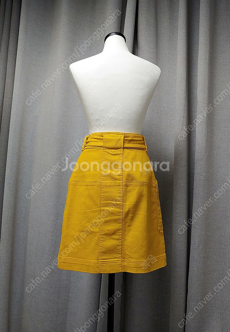 (정품) 토리버치 데님 스커트--4